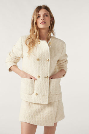 ba&sh Joe Jacket in Ecru