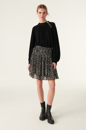 ba&sh Neil Blouse in Black