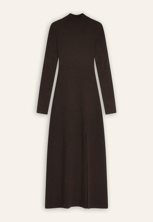 ba&sh Armia Sweater Dress in Ebony