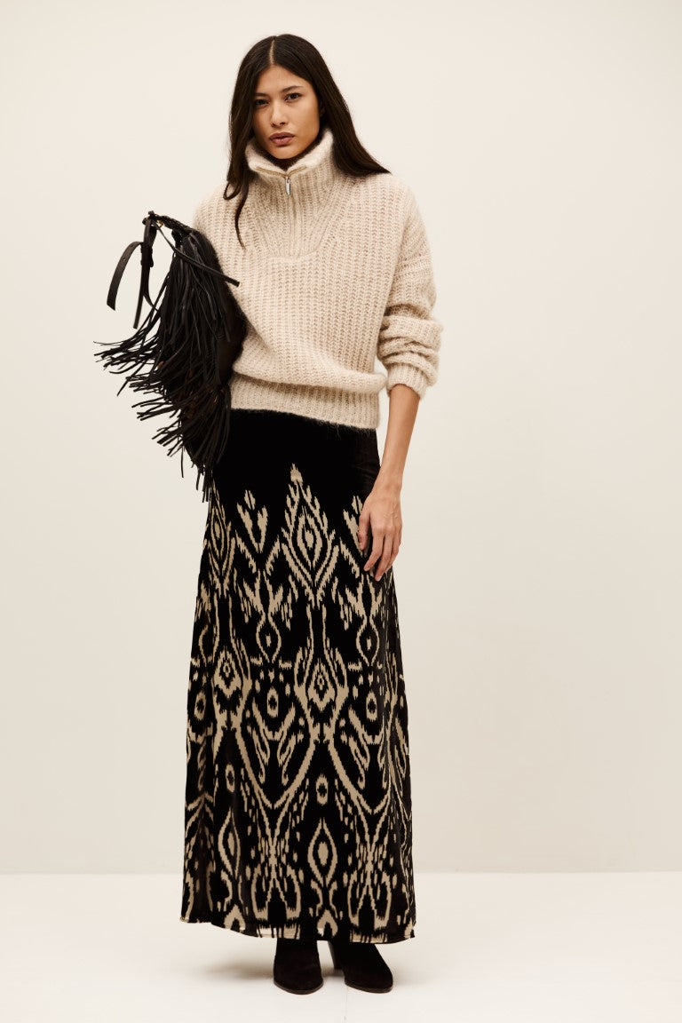 ba&sh Alpha Skirt in Black