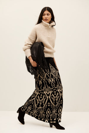 ba&sh Alpha Skirt in Black