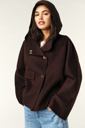 ba&sh Kove Jacket in Chocolate