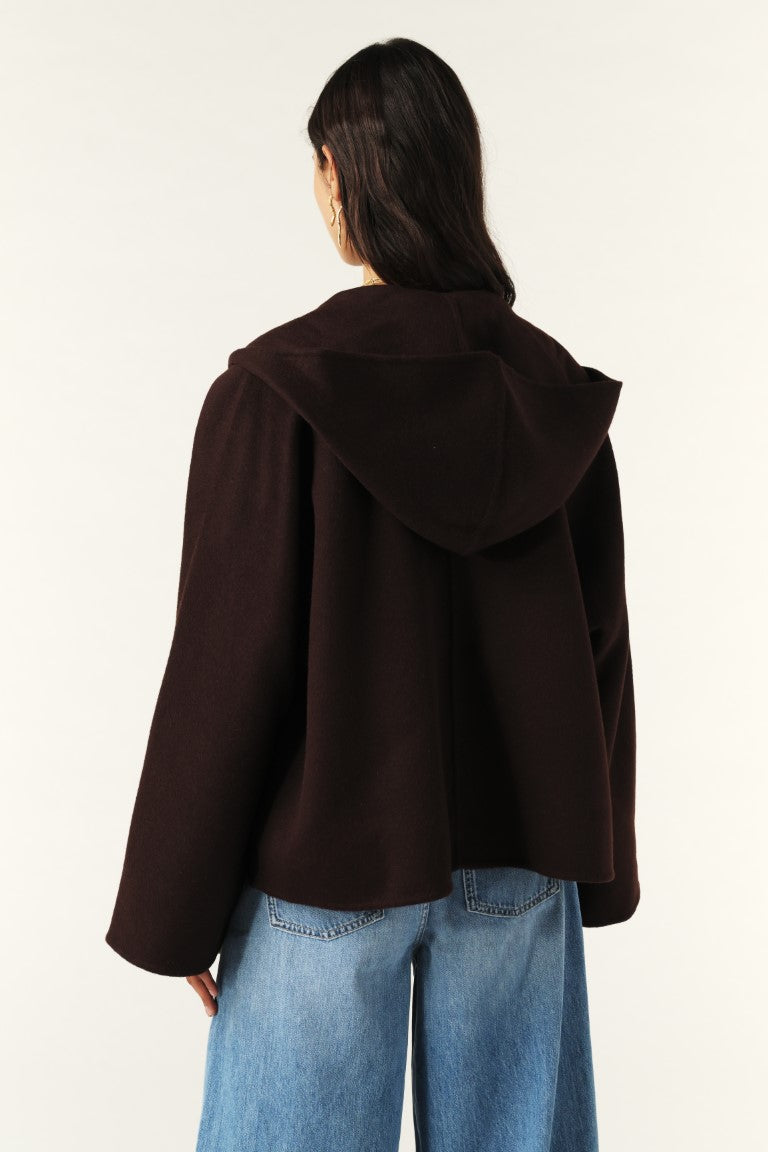 ba&sh Kove Jacket in Chocolate