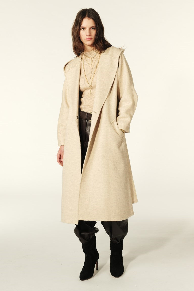 ba&sh Lylie Coat in Beige