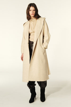 ba&sh Lylie Coat in Beige