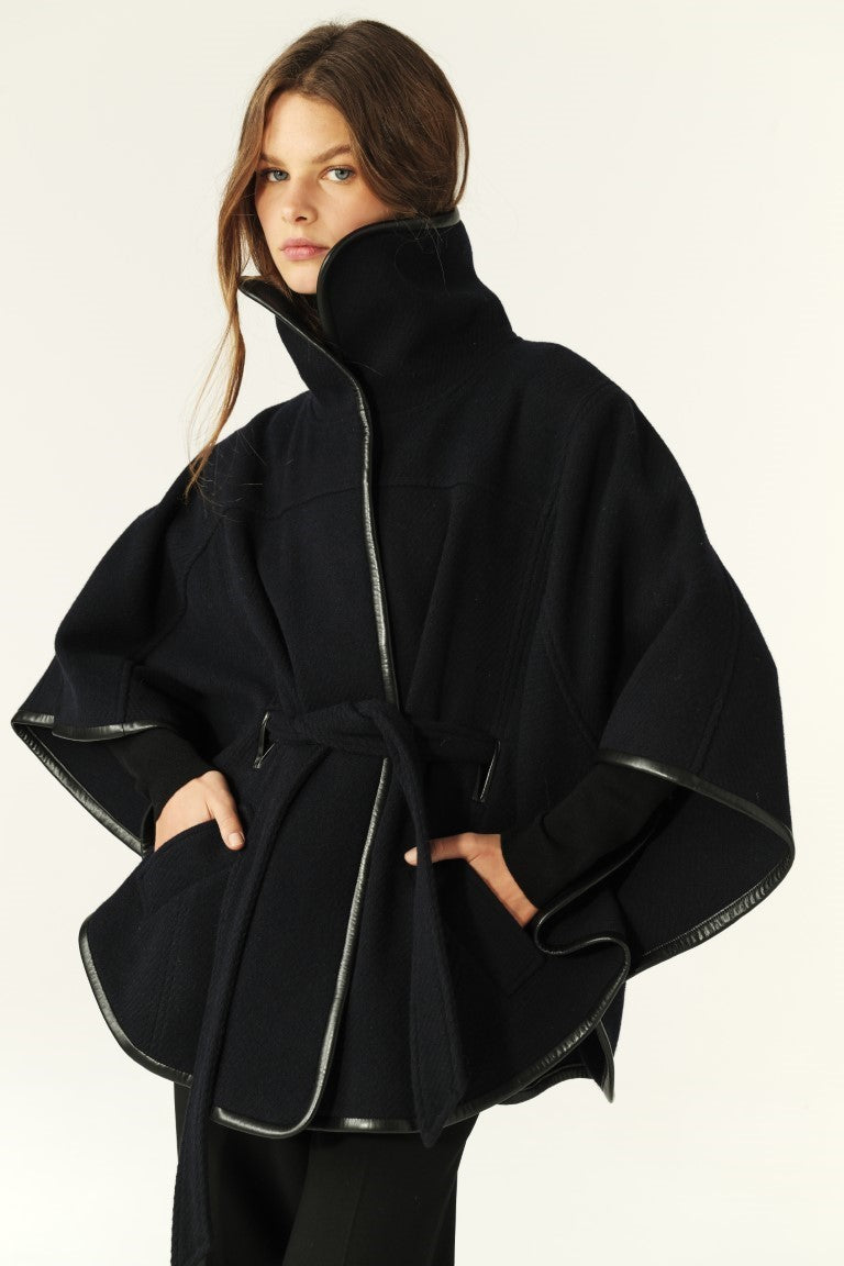 ba&sh Seal Coat in Marine