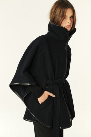 ba&sh Seal Coat in Marine