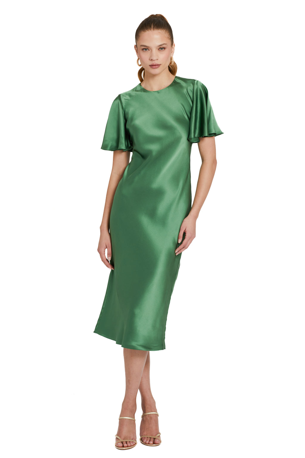 Amanda Uprichard Julietta Silk Dress in Ferman