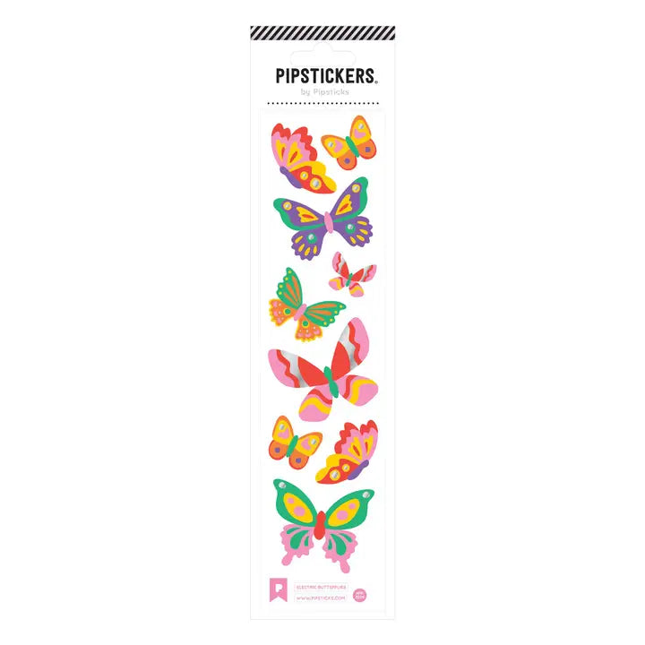 Pipsticks Electric Butterflies Sticker Pack