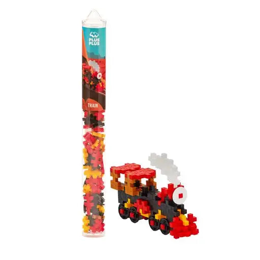 Plus-Plus 70 Piece Tube in Train