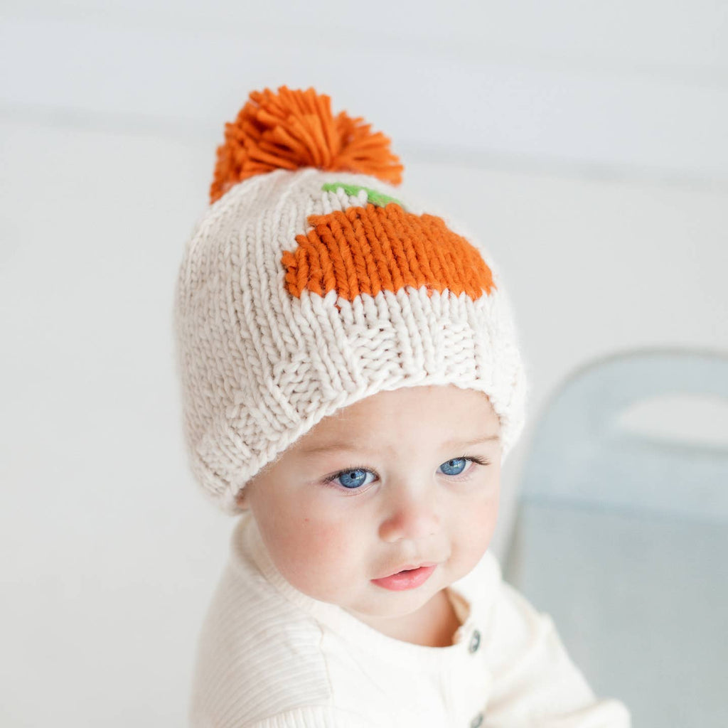 Huggalugs Beanie Hat in Pumpkin