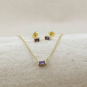GoldFi 18k Gold Filled Celebration Birthstone Earrings