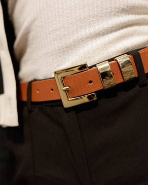 Amsterdam Heritage Jazzy Leather Belt - Multiple Colors!