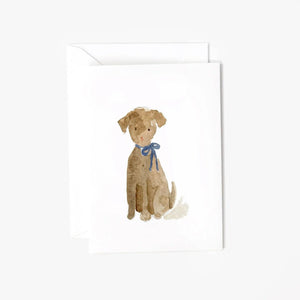 Emily Lex Studio Mini Enclosure Notecard in Puppy