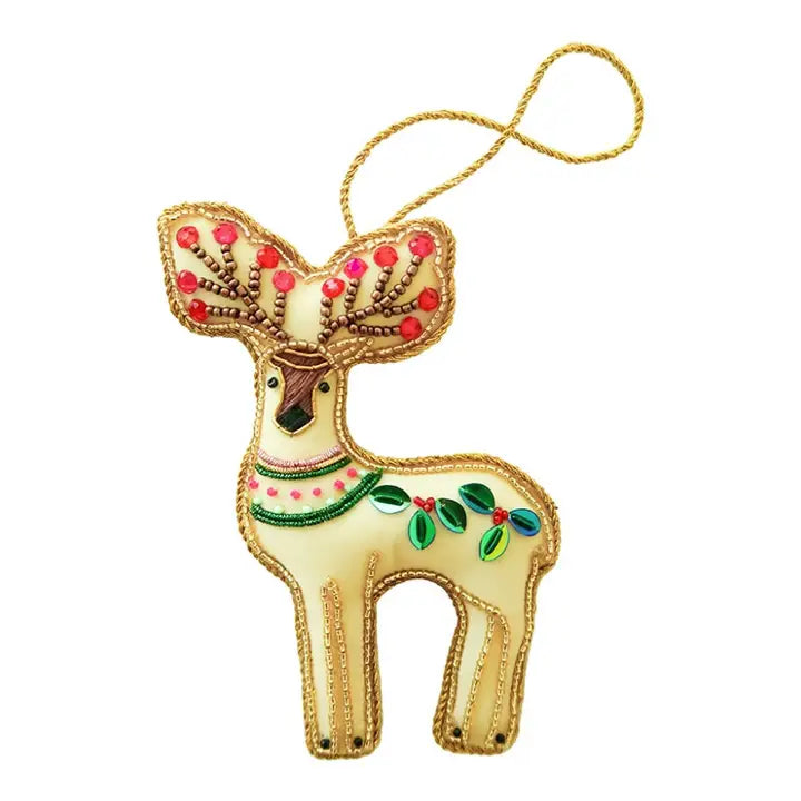 Jollity + Co Reindeer Ornament