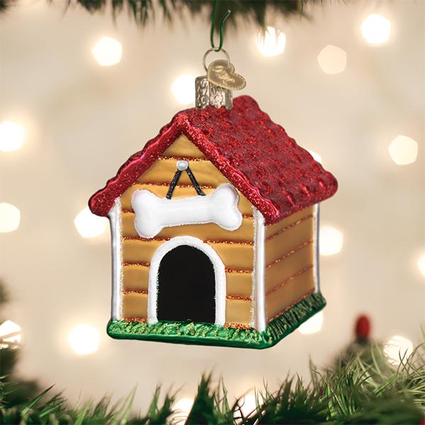 Old World Christmas Dog House Ornament