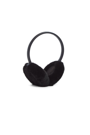 Jocelyn Faux Mink & Leather Earmuffs - Multiple Colors!