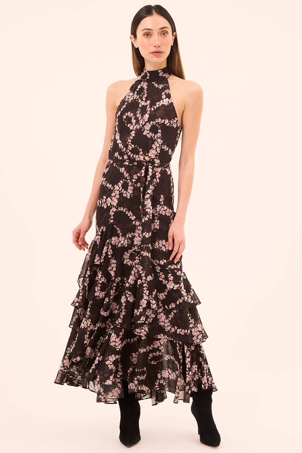 Misa Eliana Dress in Chained Blossom