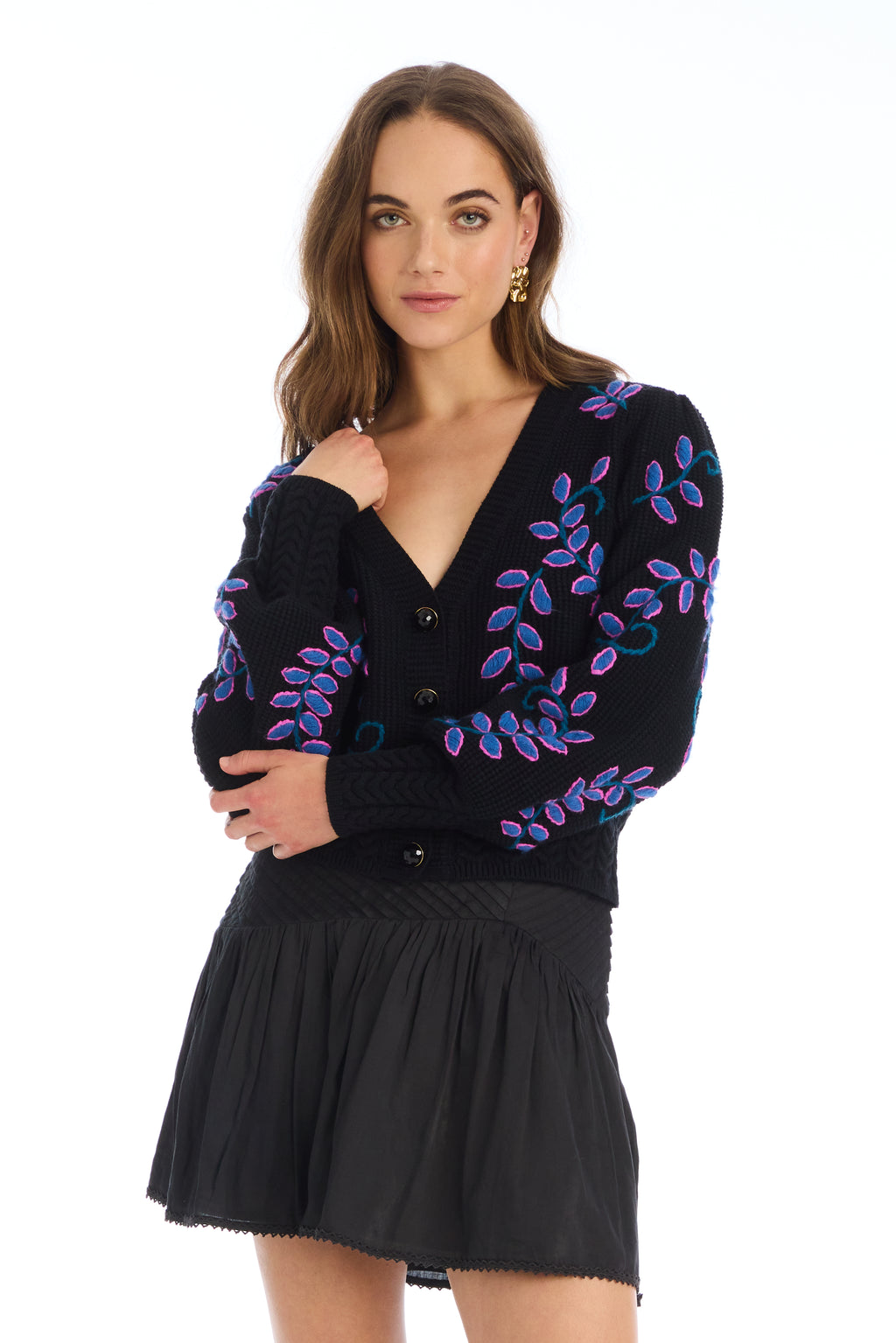 Allison Piper Cardigan in Black