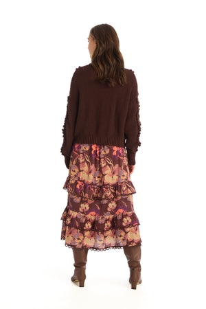 Allison Daphne Sweater in Espresso