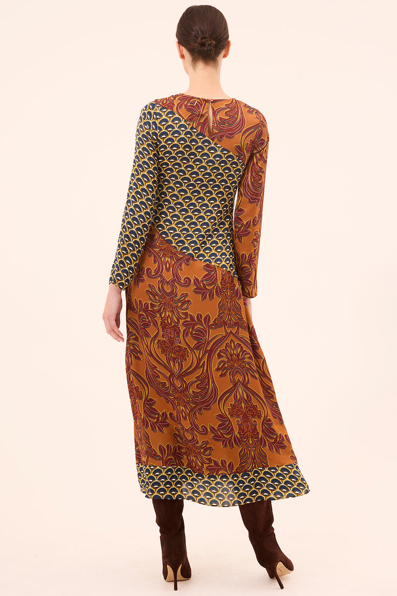 Misa Mojave Dress in Studded Dandelion