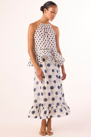 Misa Faith Top in Polka Dot