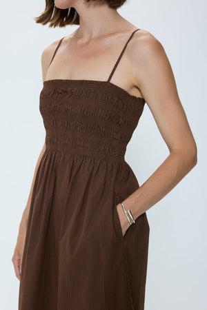 Pistola Bianca Dress in Bruna