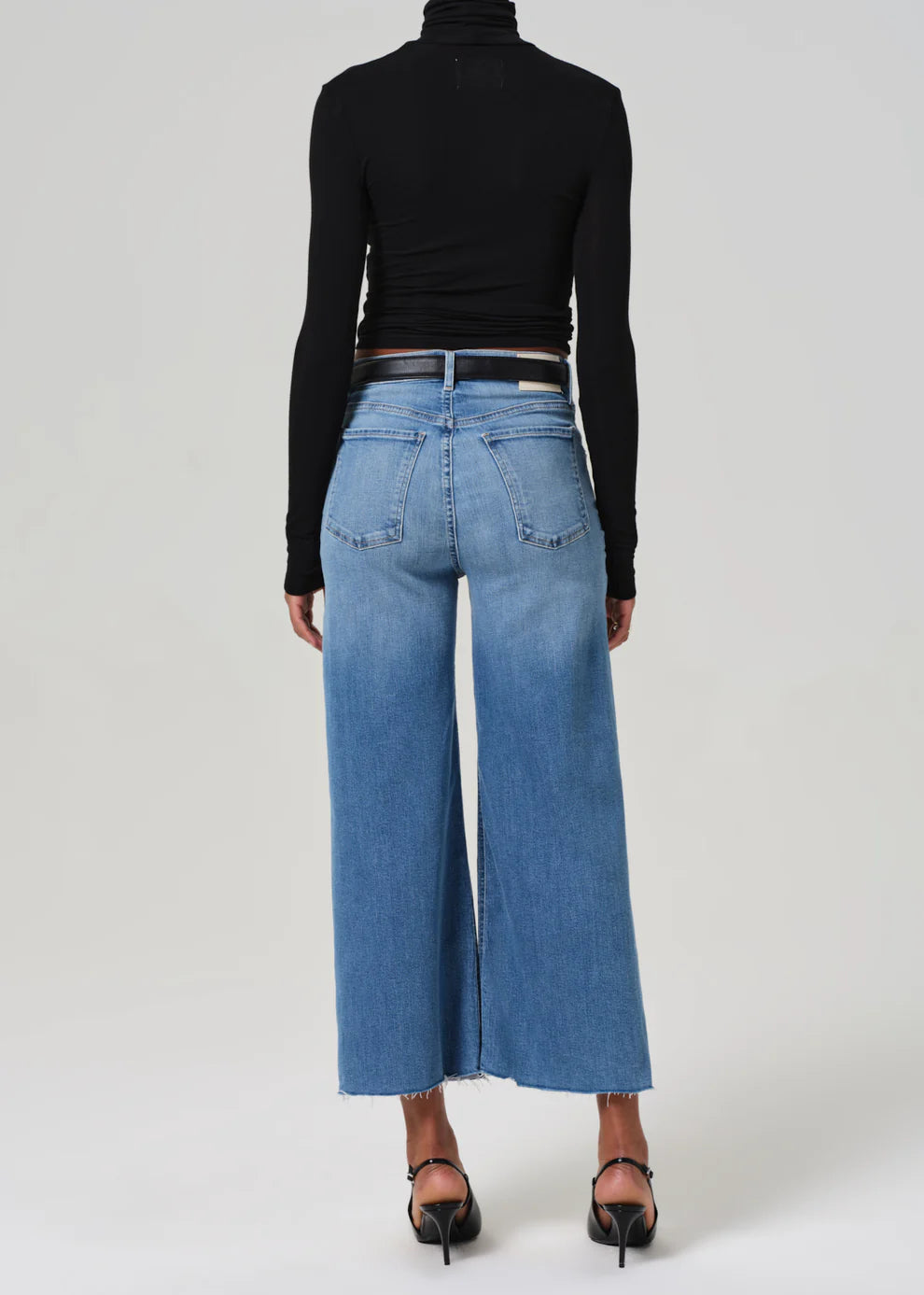 Citizens of Humanity Lyra Wide Leg Crop in Bhodi