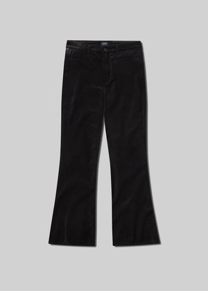 Citizens of Humanity Lilah Velvet Flare with Welt Pocket in Black