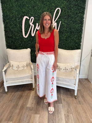 Victoria Dunn Millie Pant in Sprucestone