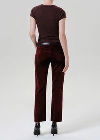 Citizens of Humanity Anissa Pant in Chambord Velvet