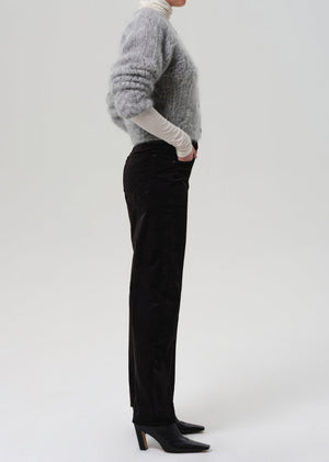 Citizens of Humanity Ayla Velvet Pant in Black