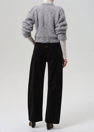 Citizens of Humanity Ayla Velvet Pant in Black