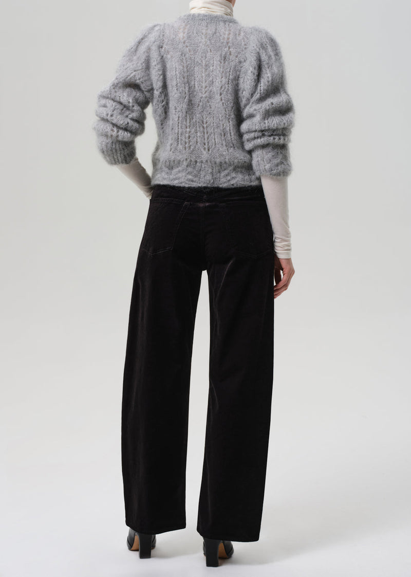 Citizens of Humanity Ayla Velvet Pant in Black