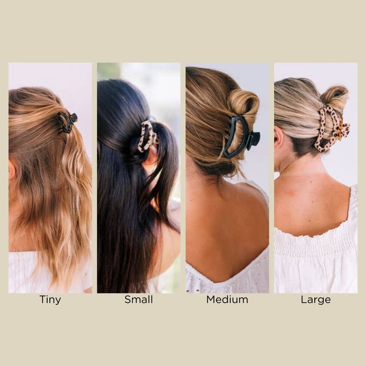 TELETIES Open Hair Medium Clip - Multiple Colors/Sizes!