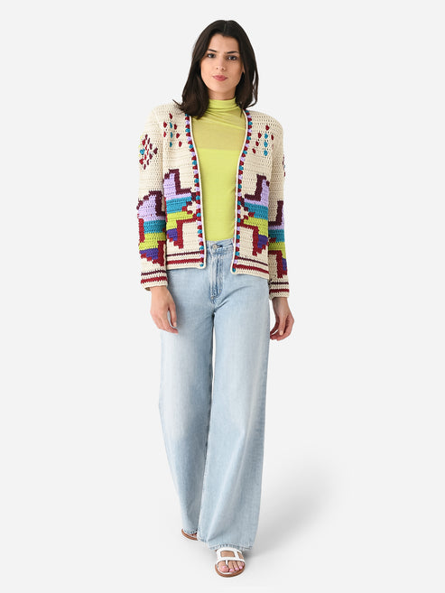 Hunter Bell Callen Crochet Cardigan