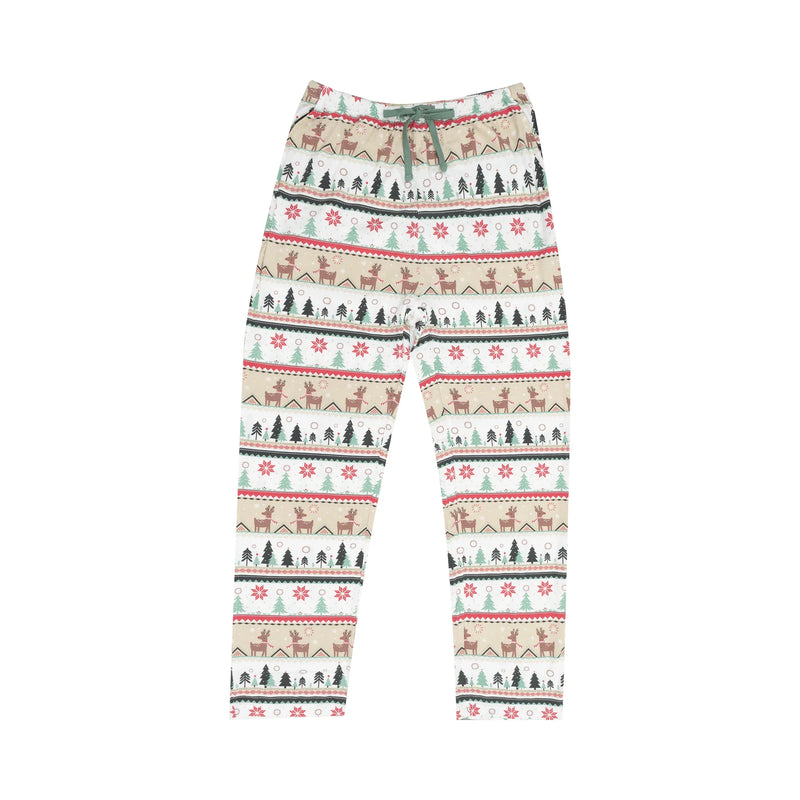 Angel Dear Adult Loungewear Set in Reindeer Faire Isle