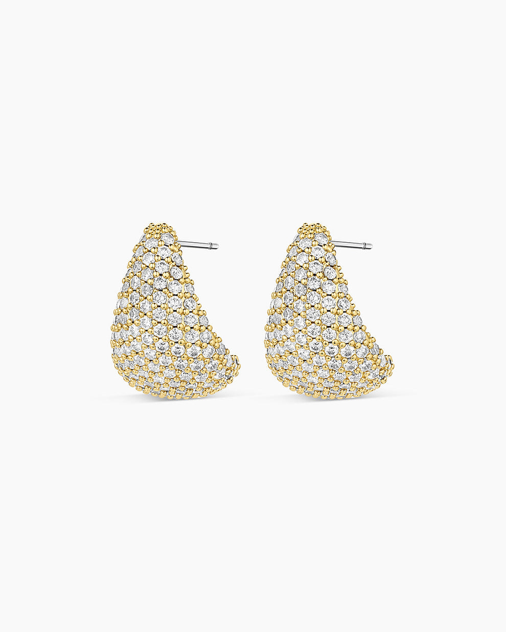 Gorjana Banks Shimmer Earrings in Gold