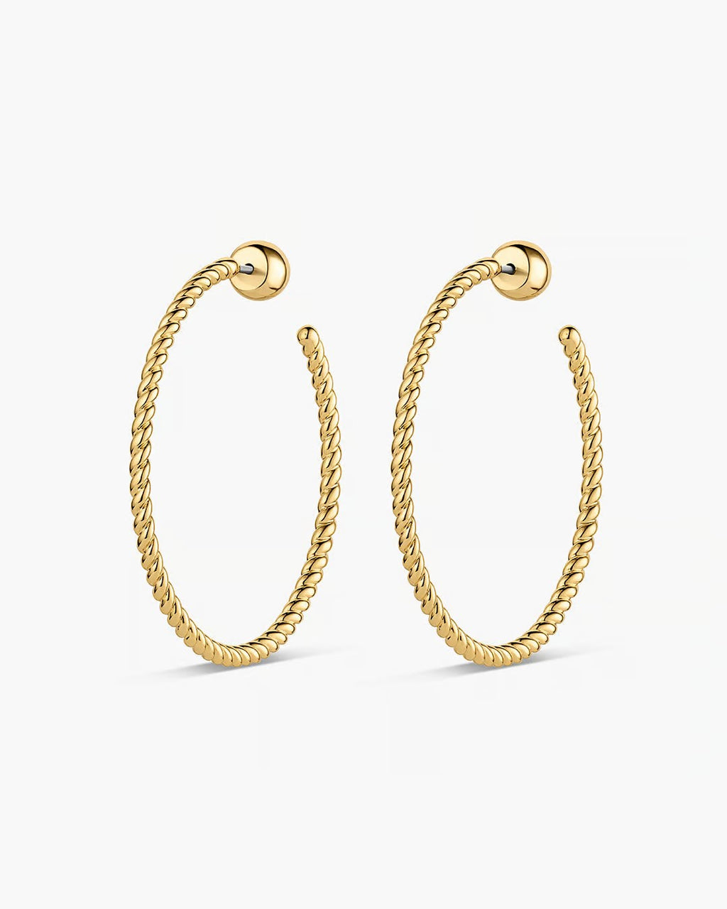 Gorjana Crew Large Hoops