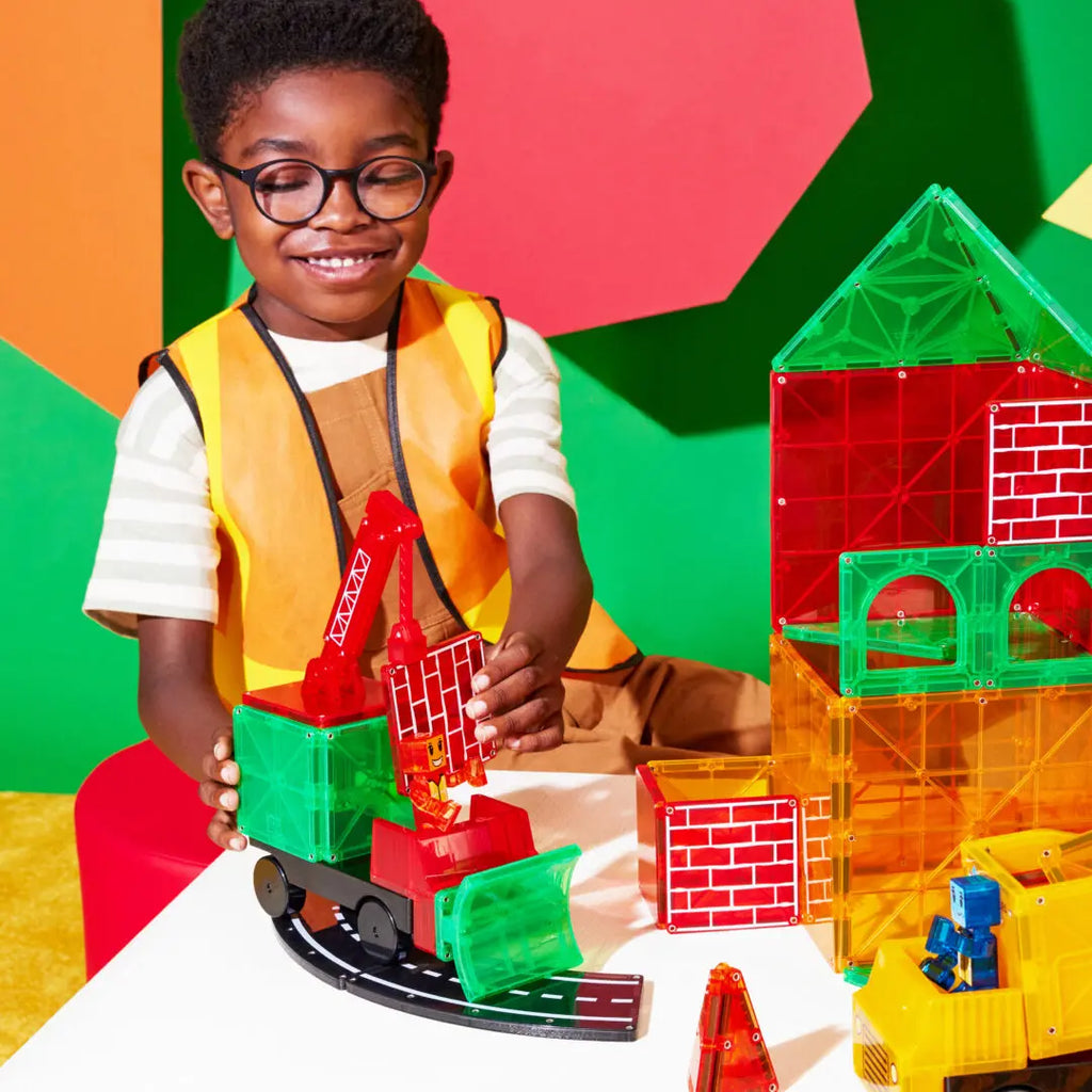 Magna-Tiles 50 Piece Builder XL Set