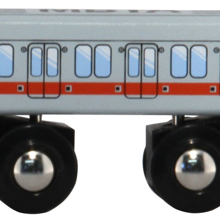 MBTAgifts Wooden Toy Red Line Train