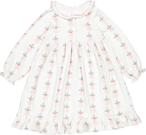 Sal & Pimenta Pink Mistletoe Nightgown