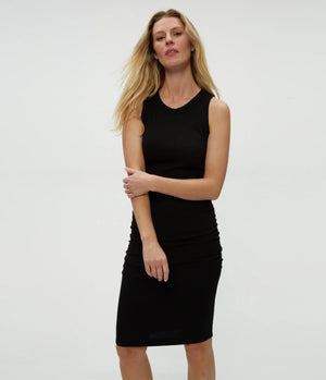 Michael Stars Demi Above the Knee Dress in Black