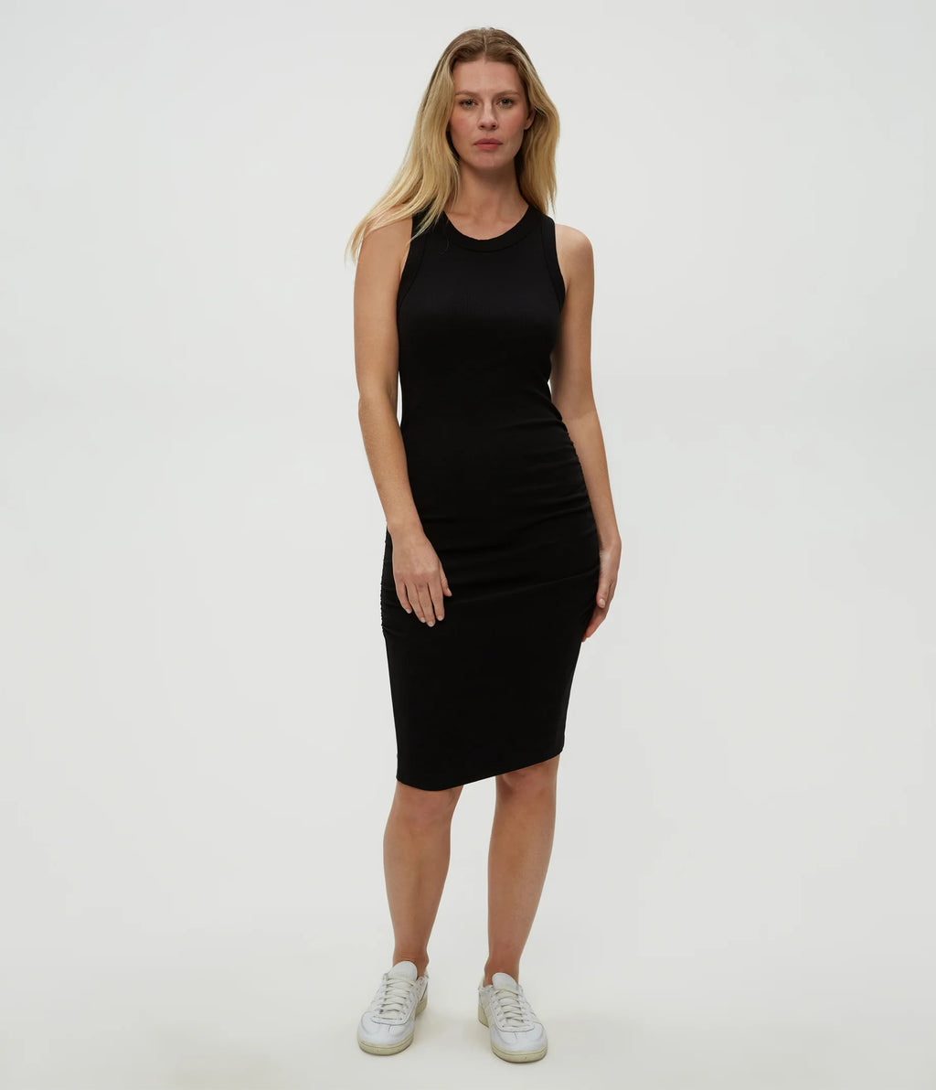 Michael Stars Demi Above the Knee Dress in Black