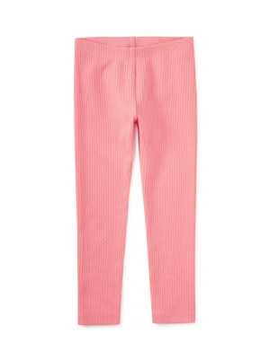 Tea Collection Pointelle Leggings in Cherry Blossom