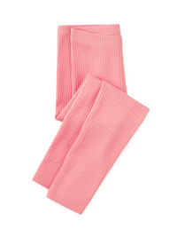 Tea Collection Pointelle Leggings in Cherry Blossom