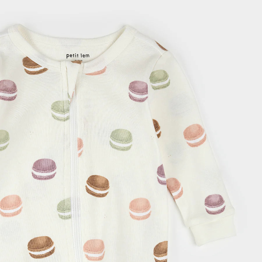 Petit Lem Footie in Macarons