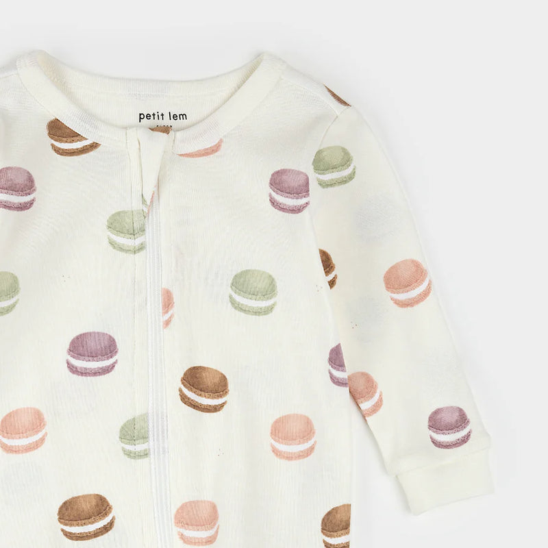 Petit Lem Footie in Macarons