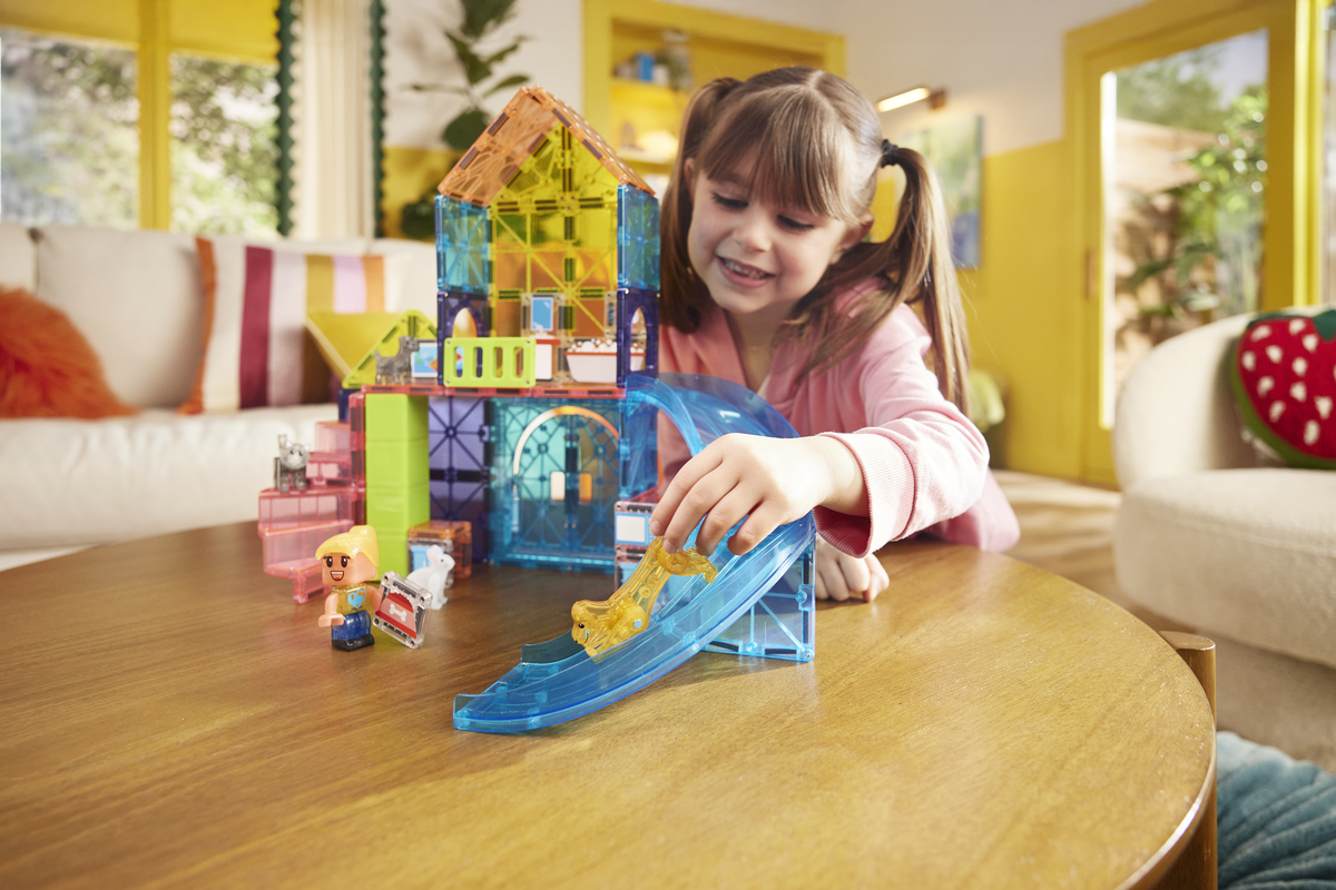 Magna-Tiles Pet Playhouse 50-Piece Set