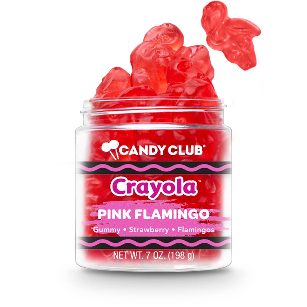 Candy Club Crayola Pink Flamingo Gummies